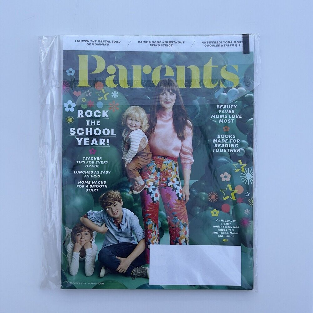 Parents Magazine Jordan Ferney - Sept. 2018 - Back To School - Beauty Awards